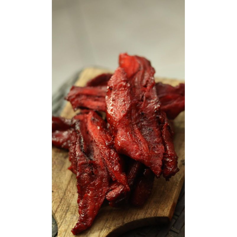 

chasio babi/ charsiu/ jasio/ sweet roasted pork belly 250gr