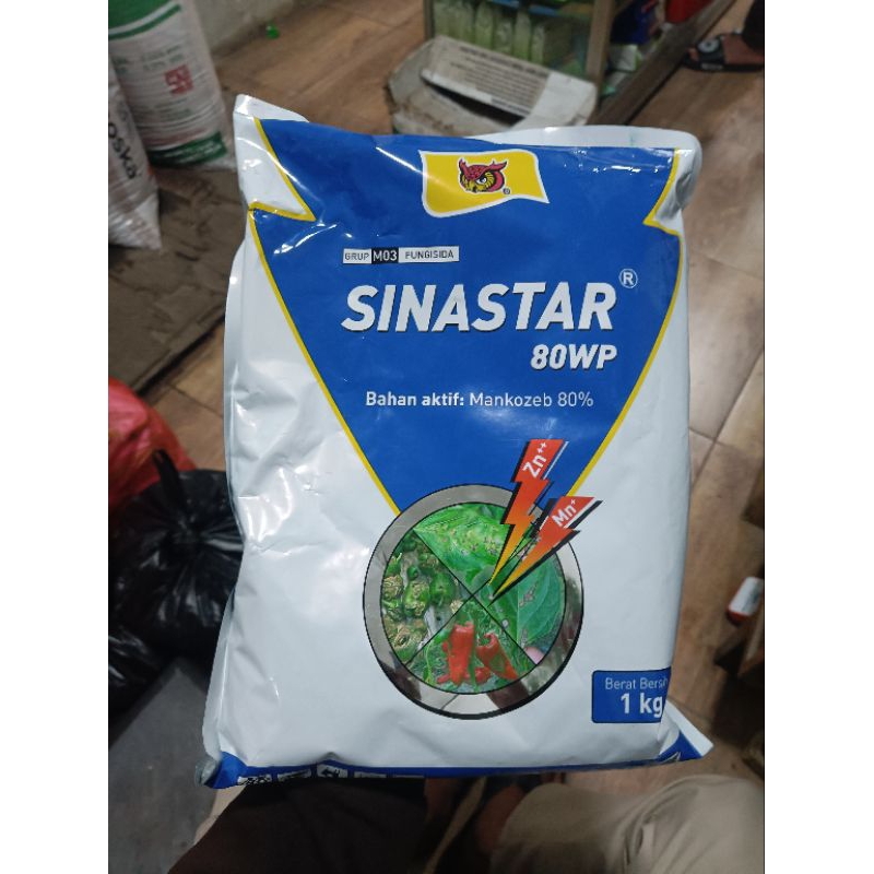 

Fungisida Mankozeb Biru Sinastar Kemasan 1 KG BARANG ISTIMEWA
