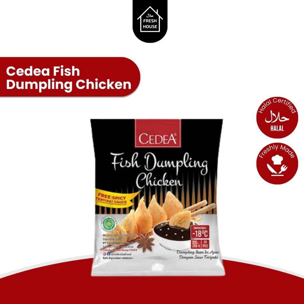 

CEDEA DUMPLING CHICKEN /OLAHAN IKAN ISI AYAM