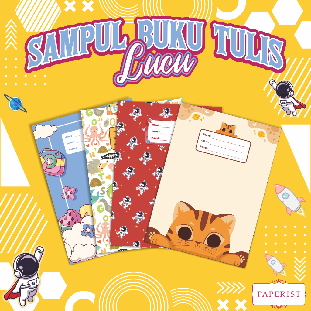 

Sampul Buku Tulis Big Boss / Sampul Buku Sekolah Estetik / Sampul Buku Aestetic