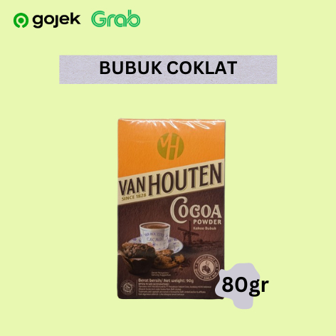 

Van Houten Cocoa Powder - Coklat Bubuk 80gr