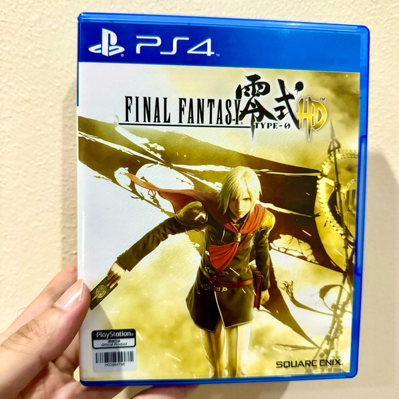 Final Fantasy Type-0 HD Ps4 Ps5 Region 3 Asia FF Type 0 Zero O playstation 4 Ff0 ffo fantasi kaset p