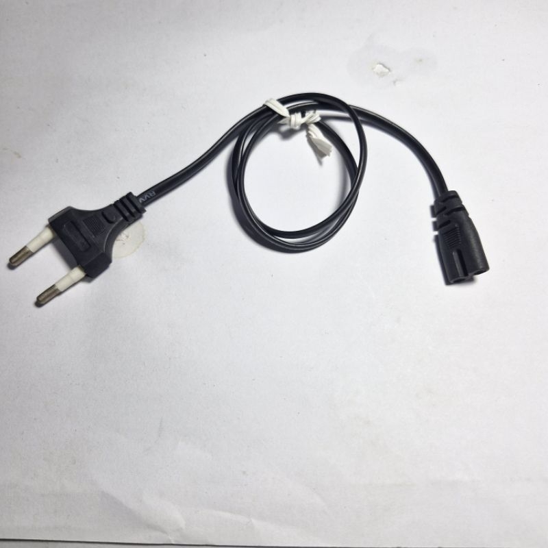 KABEL POWER ANGKA 8 KABEL LISTRIK KABEL TAPE KABEL PRINTER SAMBUNGAN LAMPU NEON LED CLIPPER LEBIH KE