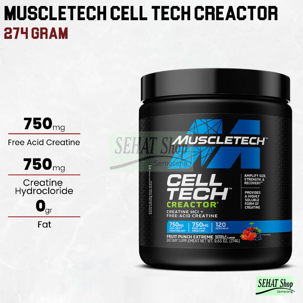 Muscletech Creactor 120 Serving Creatine HCL NOT Platinum creatine