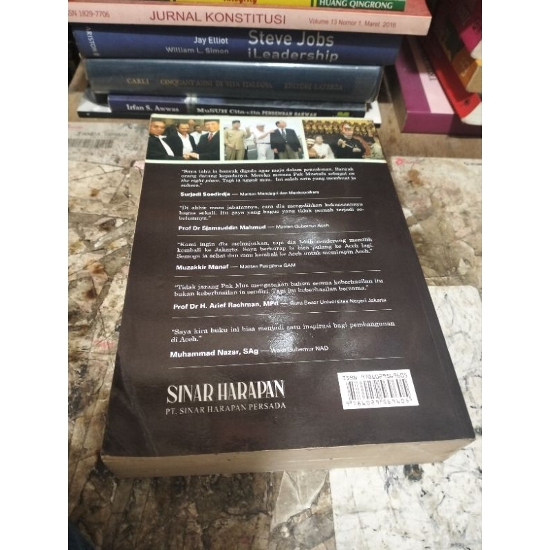 BERANI TIDAK POPULER Mustafa Abubakar Memimpin Aceh Masa Transisi