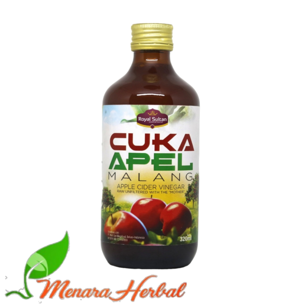Cuka Apel Batu - Malang Royal Sultan | Cuka Apel Organik - 320ml