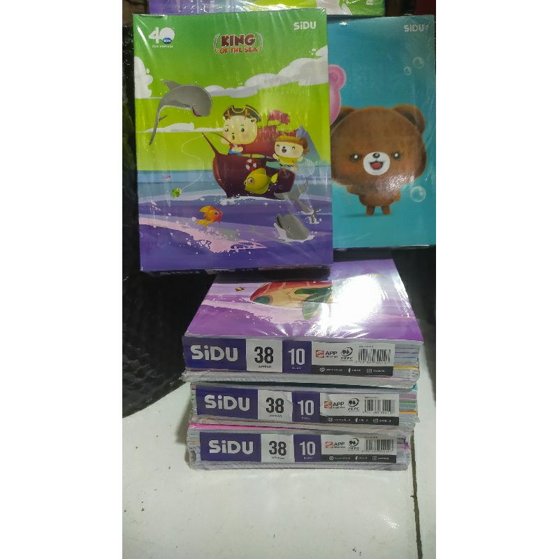 

Buku tulis sidu isi 38 lembar 1pak isi 10