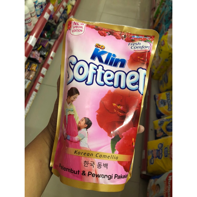 Soklin pewangi  soklin softener 800ml