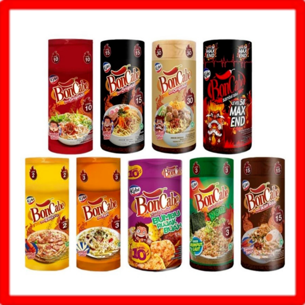 

BONCABE BOTOL LEVEL 2 10 15 30 50 MAX END NORI