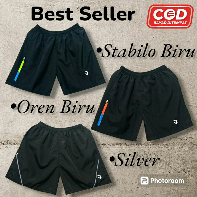 CELANA PENDEK OLAHRAGA PRIA PARASUT