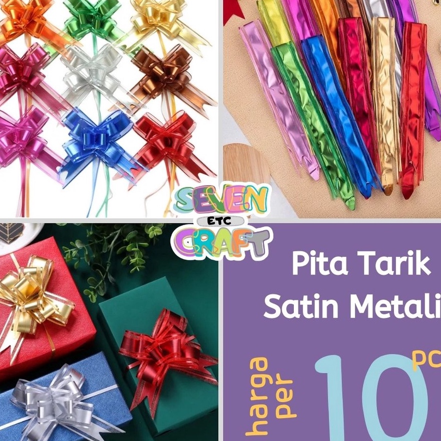 

Kilat Pita Tarik Serut Satin Metalik 32 mm 1 pcs