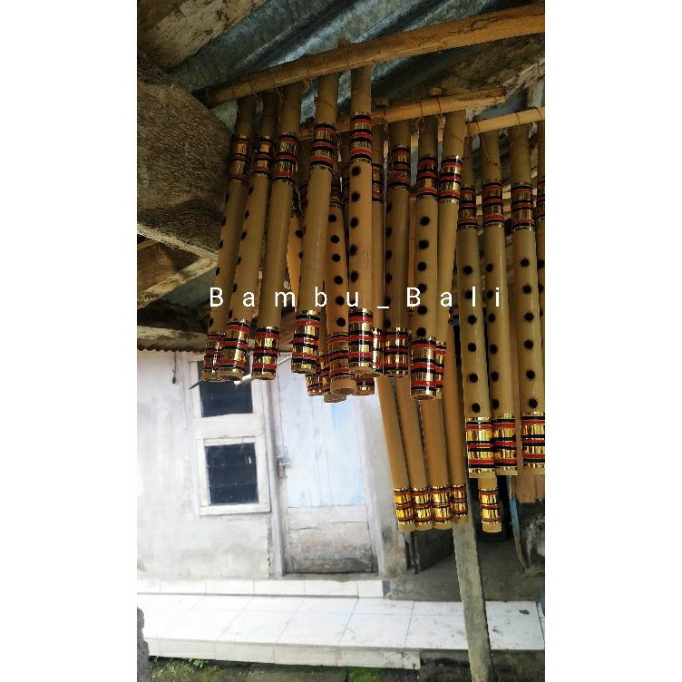 Suling Bambu Bali Seruling Bali Tradisional Musik Bali KODE S8K8