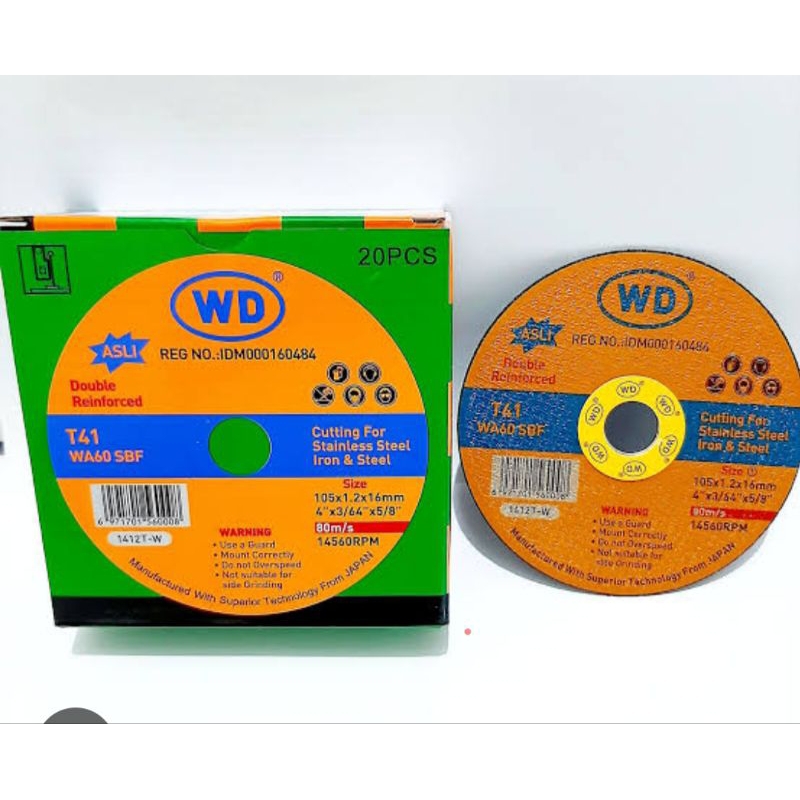 WD potong 4"