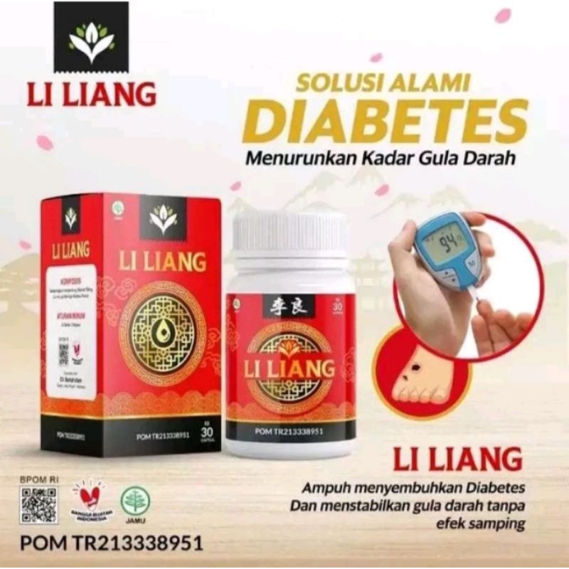 

New...!! Li Liang Asli Obat Herbal Cina Obati Diabetes, Gula Darah & Kencing Manis Cepat BPOM