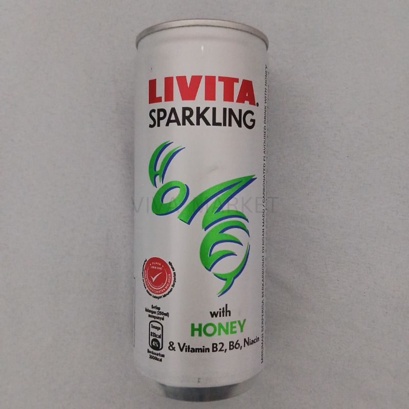 

Livita Sparkling 250ml with Vit B2, Vit B6 & Niacin