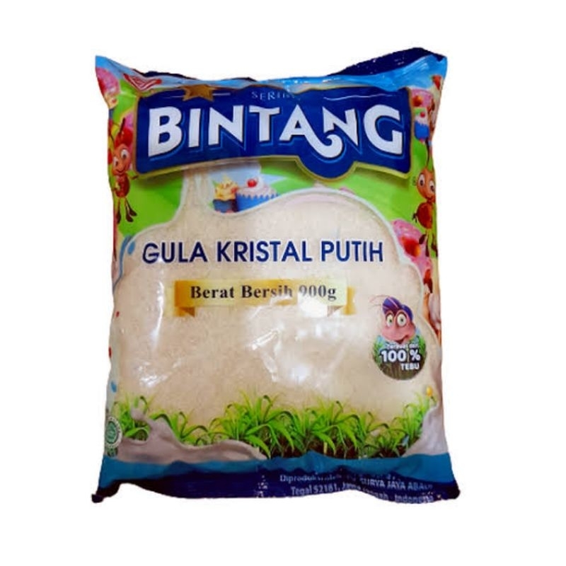 

Gula Kristal Putih Seribu Bintang 900 gr