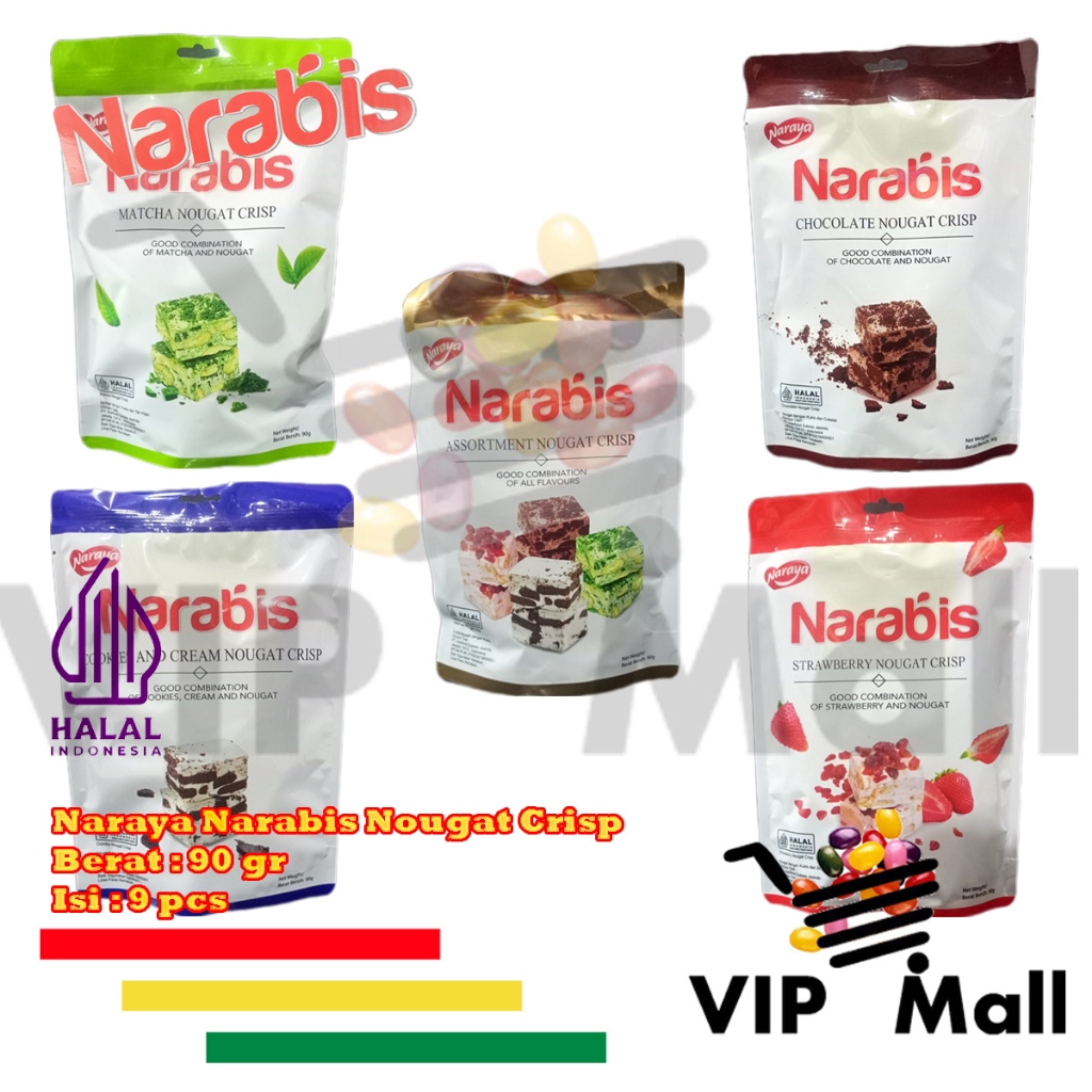 

Naraya Narabis Nougat Crisp 90Gr.