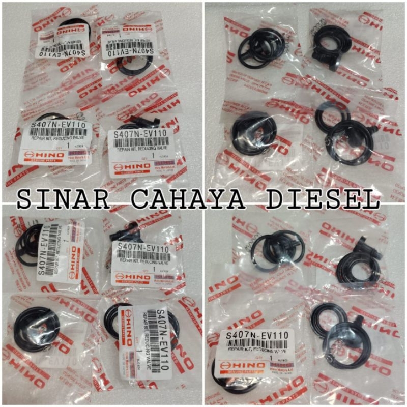 REPAIR KIT REDUCING VALVE S407N-EV110 KIT GOVERNOR VALVE HINO 500