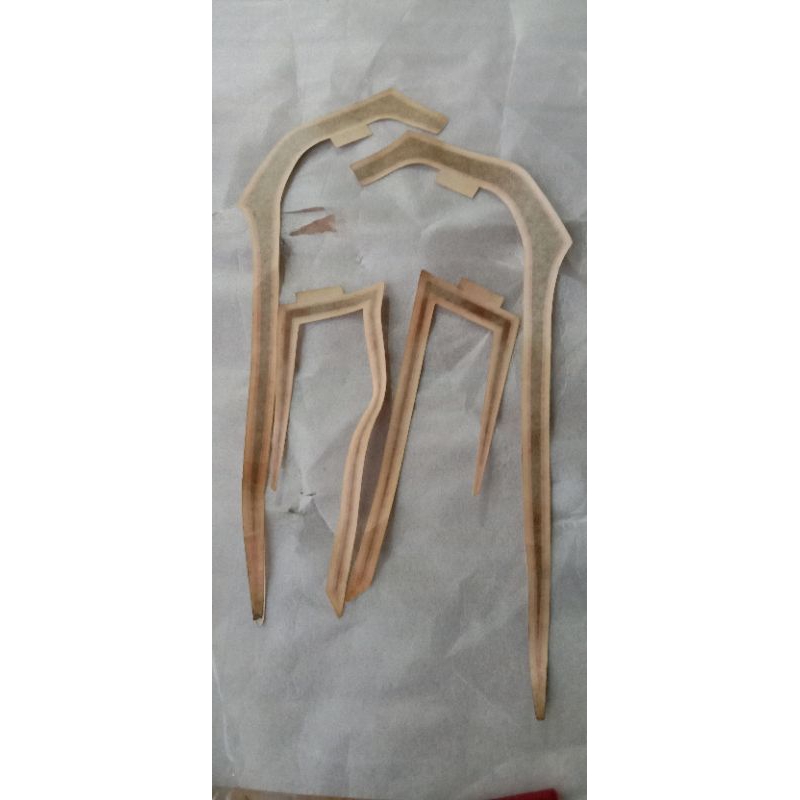 stryping striping stiker sticker Suzuki TRS original NOS