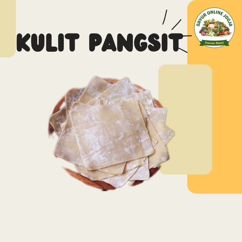 

Kulit pangsit - PAWON MAMI SAYUR ONLINE JOGJA