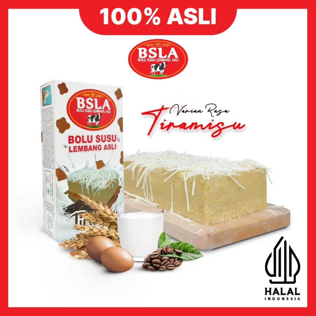 

Bolu Susu Lembang Asli - Tiramisu