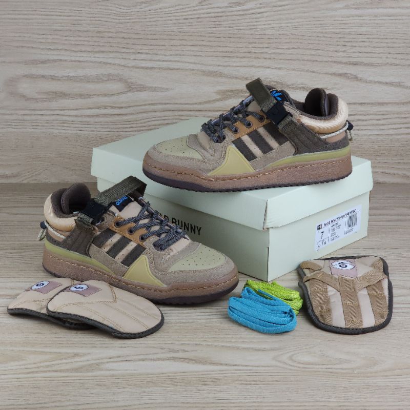 Adidas X Bad Bunny Buckle Low Brown