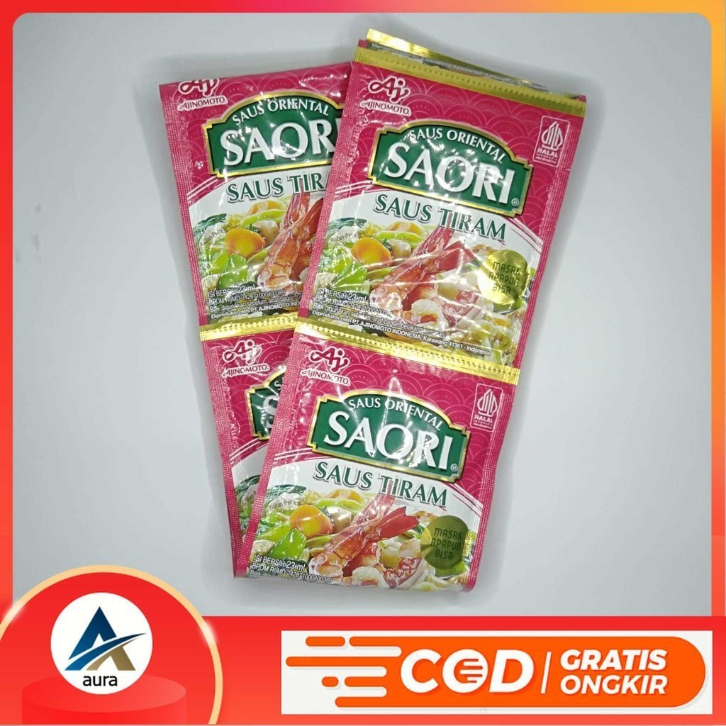 

Saori Saus Tiram Renceng 23ml Isi 10 Sachet