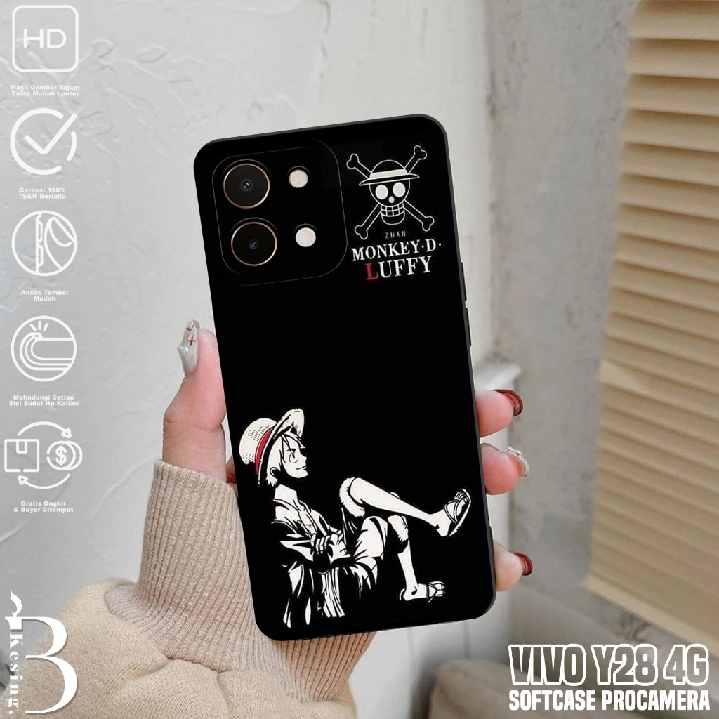 Case VIVO Y28 4G - Casing VIVO Y28 4G Motif OP - Silikon Hp VIVO Y28 4G - Softcase Hp VIVO Y28 4G - 