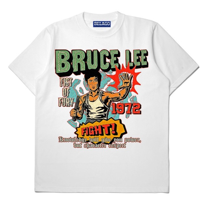 Belago Apparel - T-shirt Bruce Lee Vintage Tees