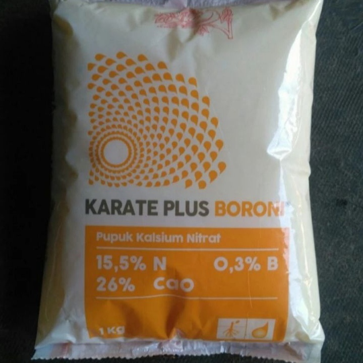 Terbaru Pupuk Meroke Karate BoroniCalsium Nitrat plus Boron kemasan 1 kg