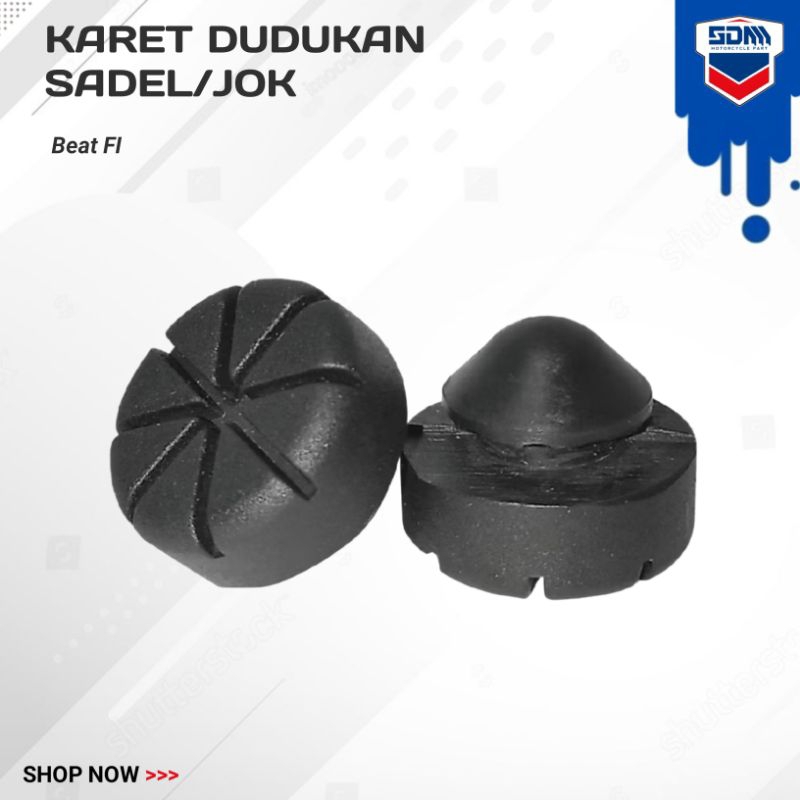 KARET JOK | KARET DUDUKAN SADEL | KARET GANJAL JOK MATIC HONDA BEAT FI / VARIO 125 / VARIO 150 [1 PC