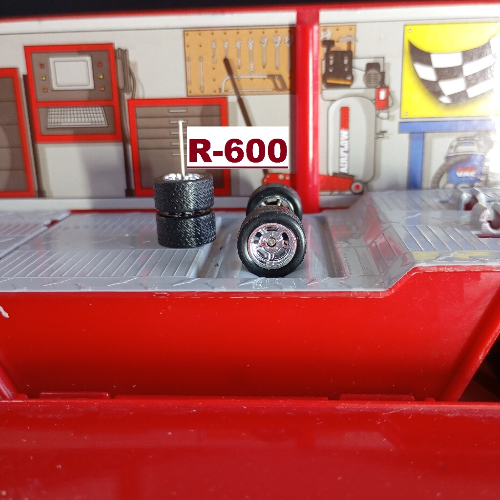 Ban Karet Hotwheels ORI R-600 Gasser Chrome Uk12 As Panjang