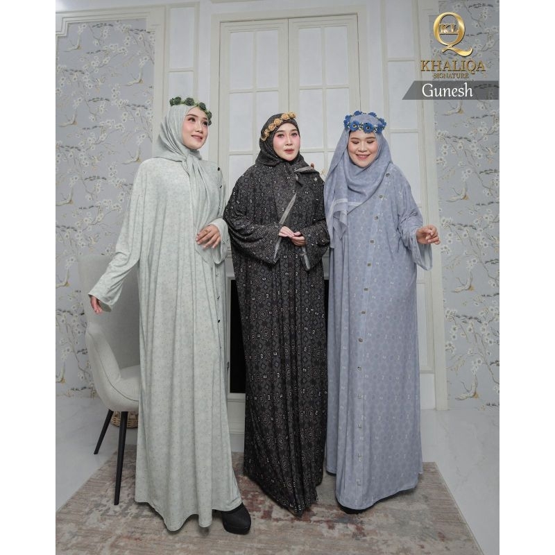 dress raya abaya gunesh agnolia dubay by khaliqa alzhea art / sultan premium ORI