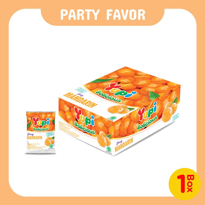 

YUPI BOLICIOUS MANDARIN / BOLICIOUS ORANGE