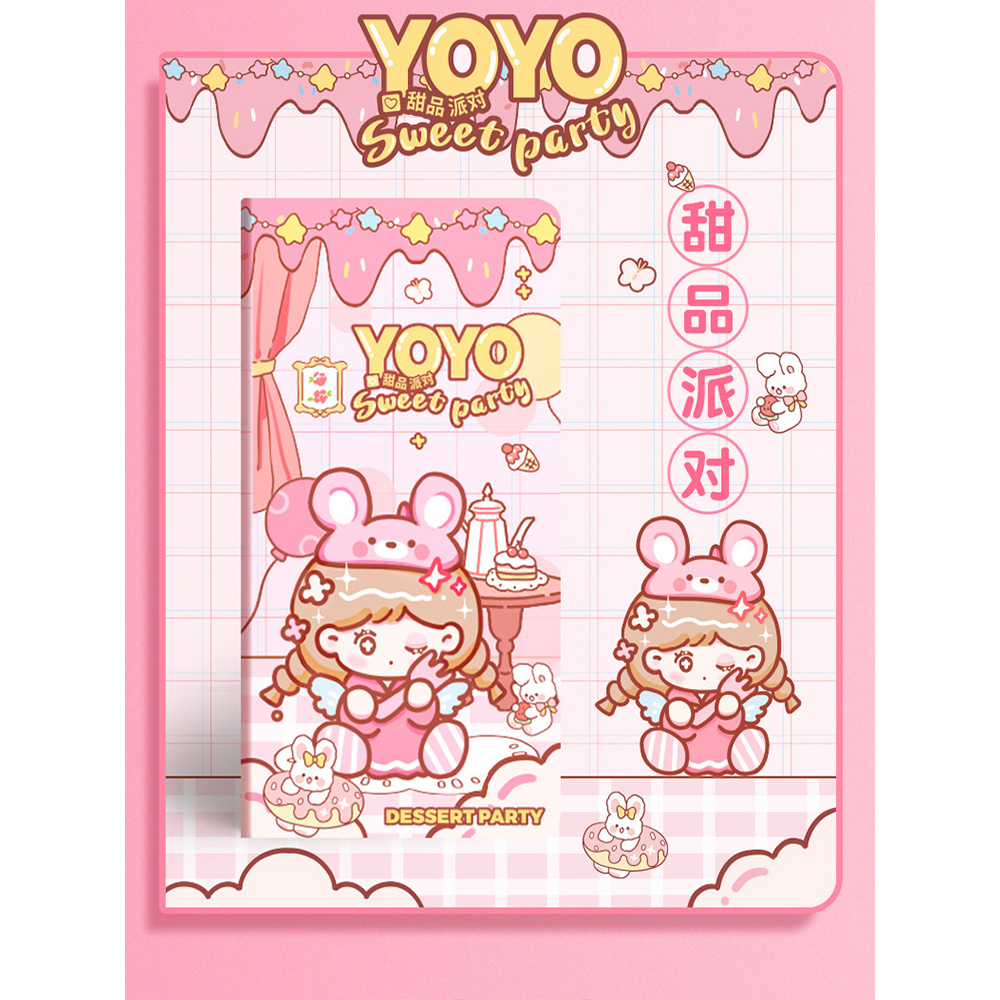 

Impor asli Anak perempuan sticker waterproof Kesenangan Buku Pegangan Bermotif Warna-warni Buku Catatan Tema 80 lembar Stiker Anak-anak