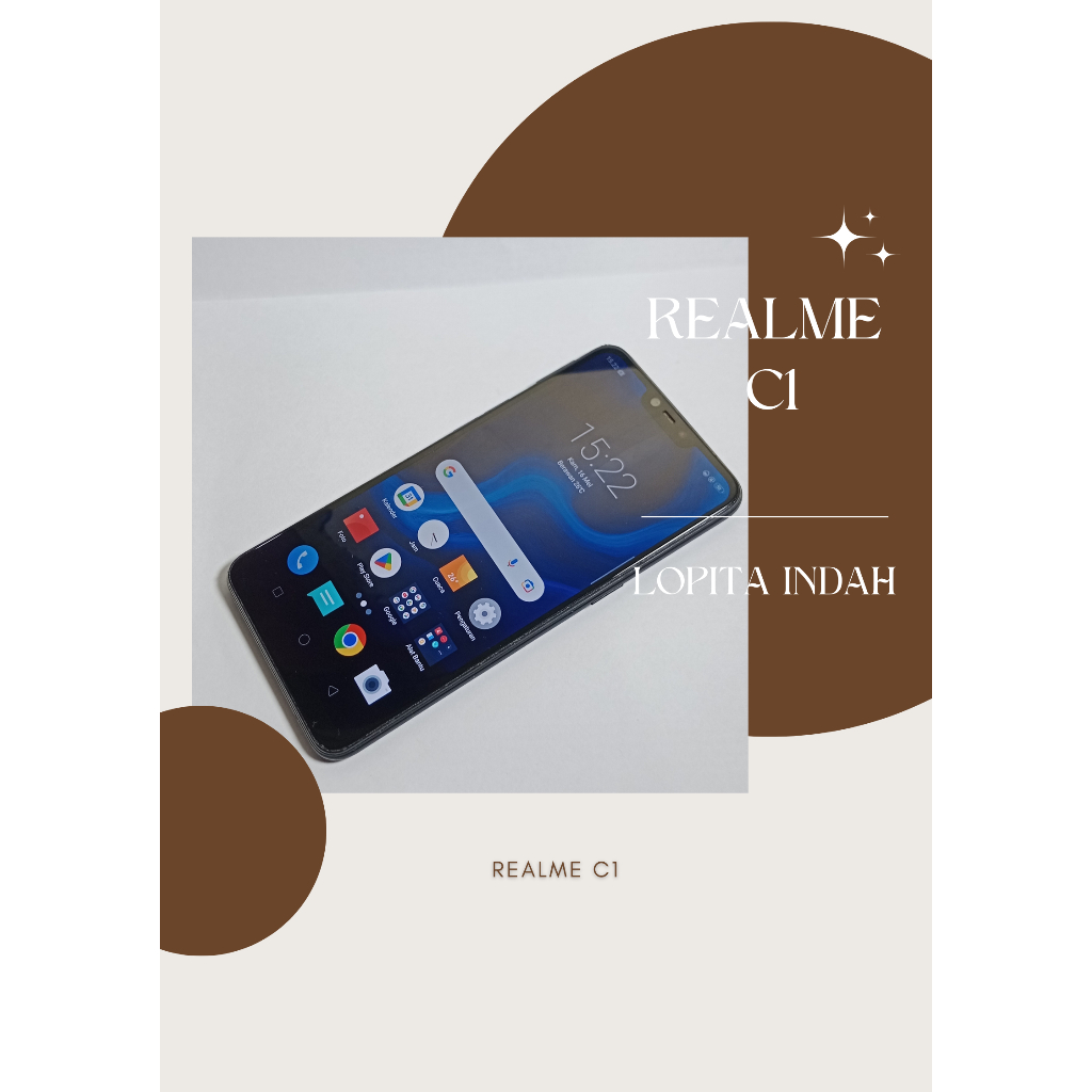 Realme C1 (4G) Ram 2/16 Handphone Android second murah berkualitas