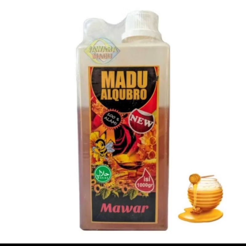 

Madu Al Qubro Mawar Isi 1KG