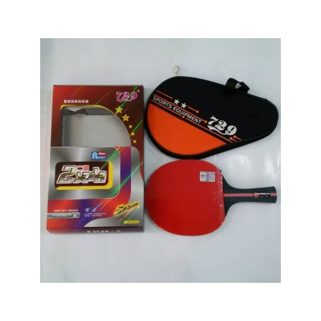 BET BAT PINGPONG TENIS MEJA 729 2 STAR ORIGINAL