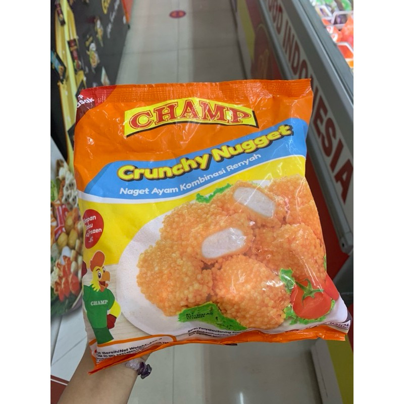 

Champ crunchy nugget 450gr