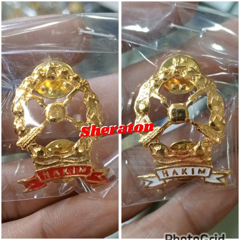 pin hakim pin Cakra hakim premium-paku