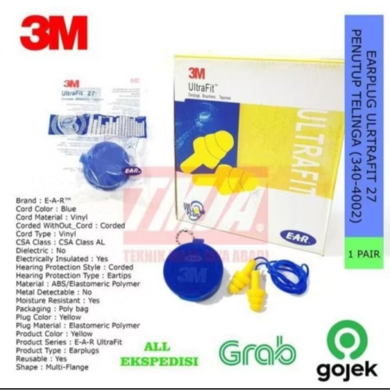 3M EarPlug Ultrafit