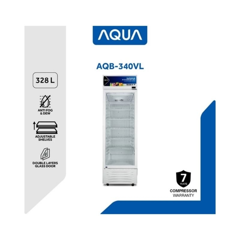 Showcase AQUA Display Cooler AQB 340VL