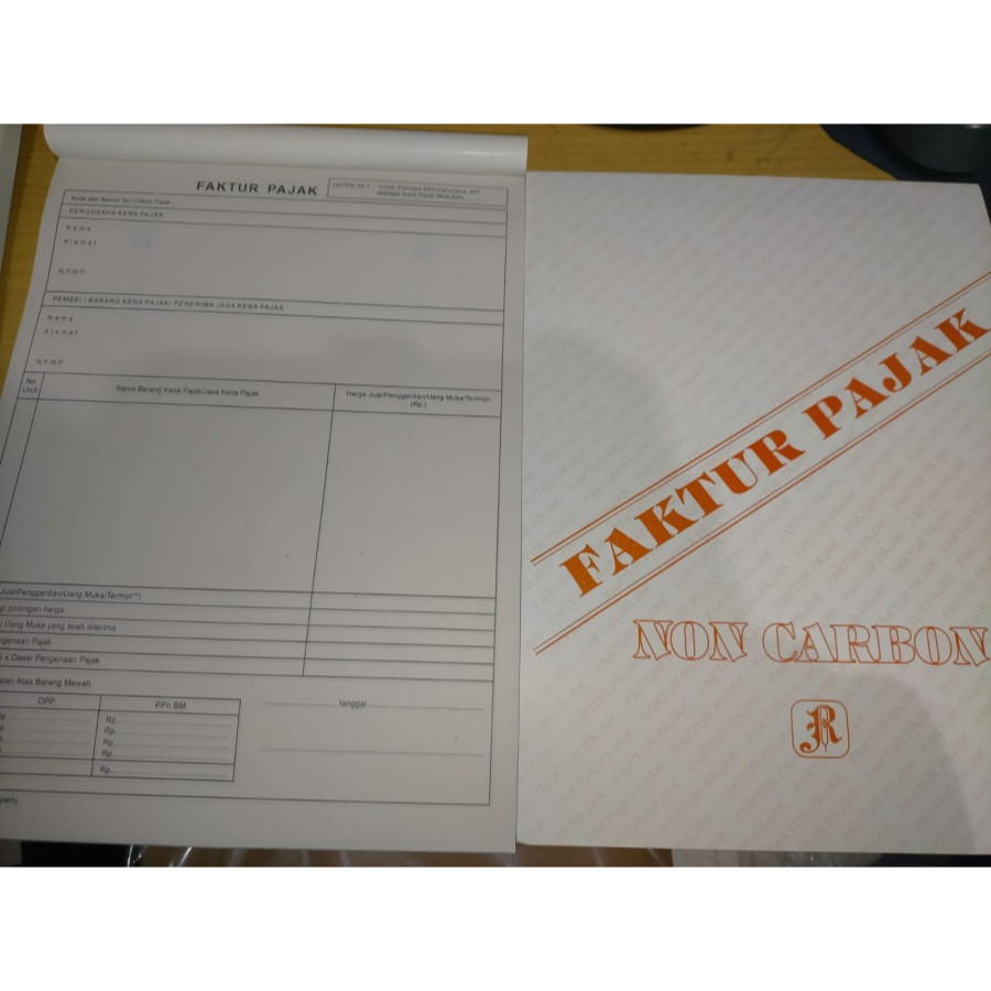 

BUKU FAKTUR PAJAK NON CARBON
