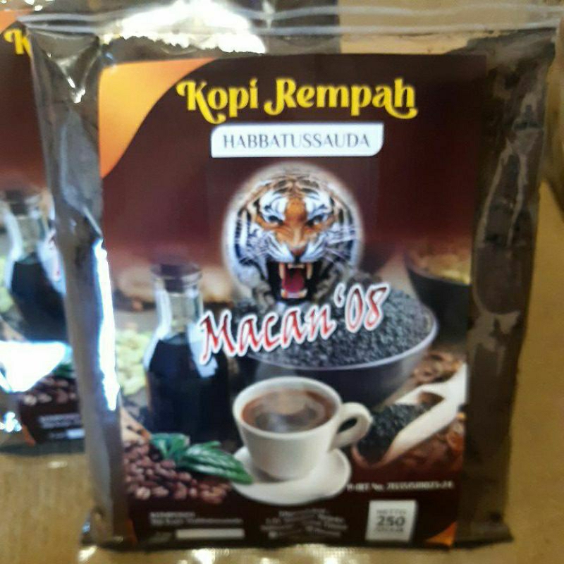 

Kopi Rempah 250gr. Habatussaudah Macan'08