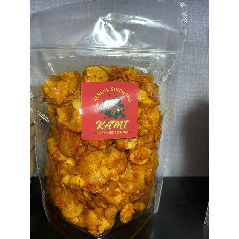 

KERIPIK SINGKONG PEDAS MANIS 1 KG