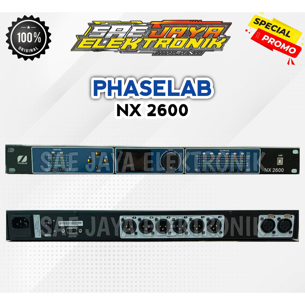 DLMS Phaselab / Phase Lab NX 2600 - 2 in 6 out