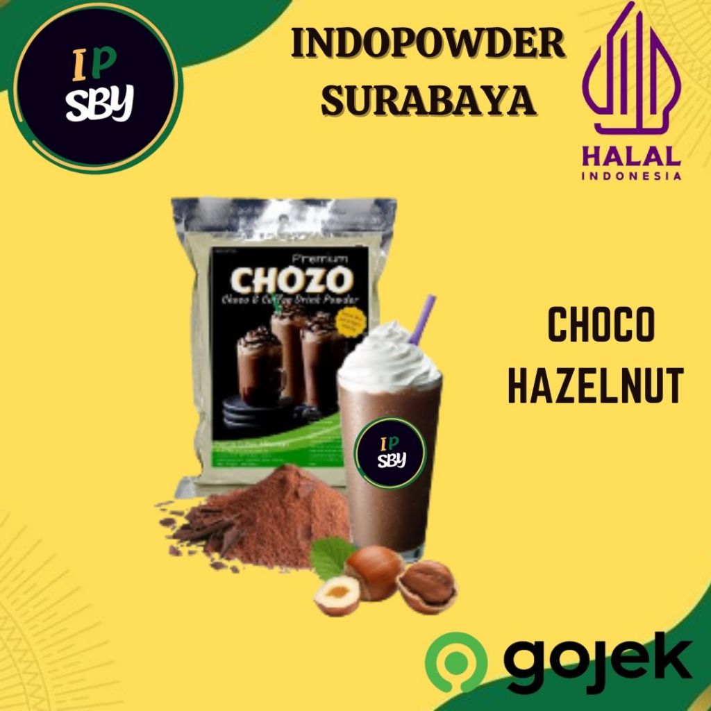 

IDPSBY | Minuman Coklat rasa CHOCO HAZELNUT 1Kg | Bubuk Minuman Coklat rasa CHOCO HAZELNUT | CHOCO HAZELNUT Powder 1Kg | 1
