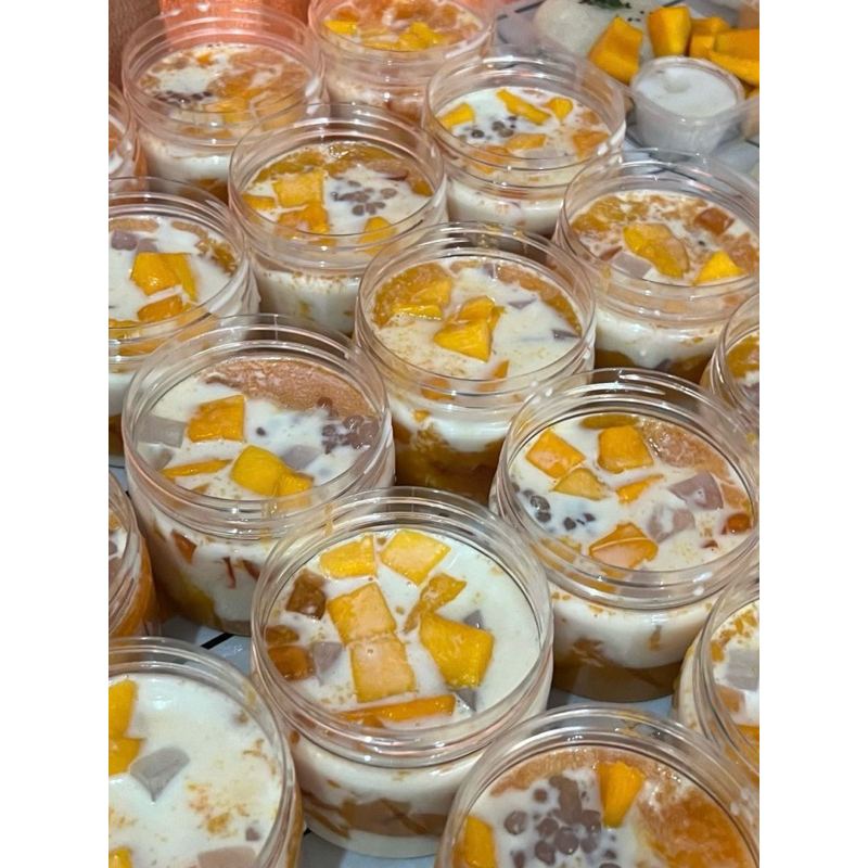 Mango Sago | Strawberry Sago | Dessert Sago Mangga Strawberry