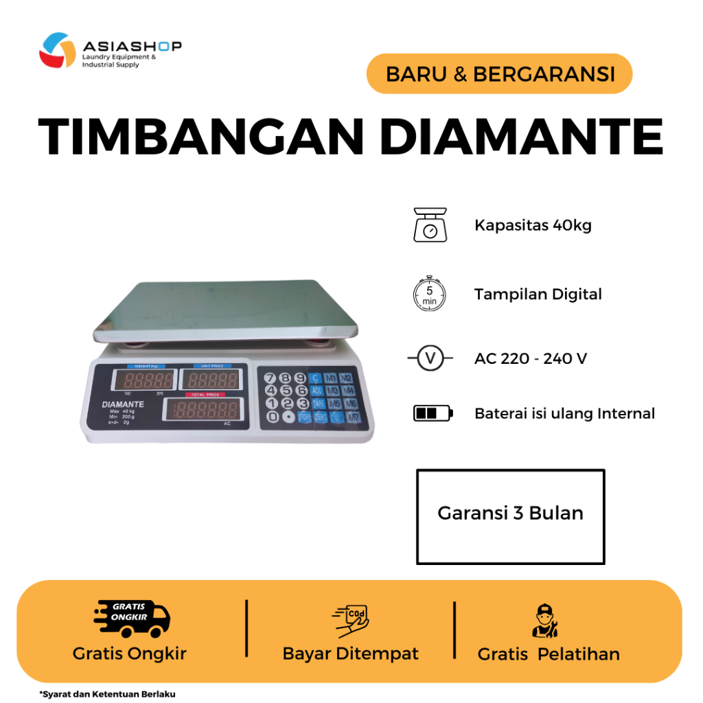 Timbangan Digital Diamante DSP