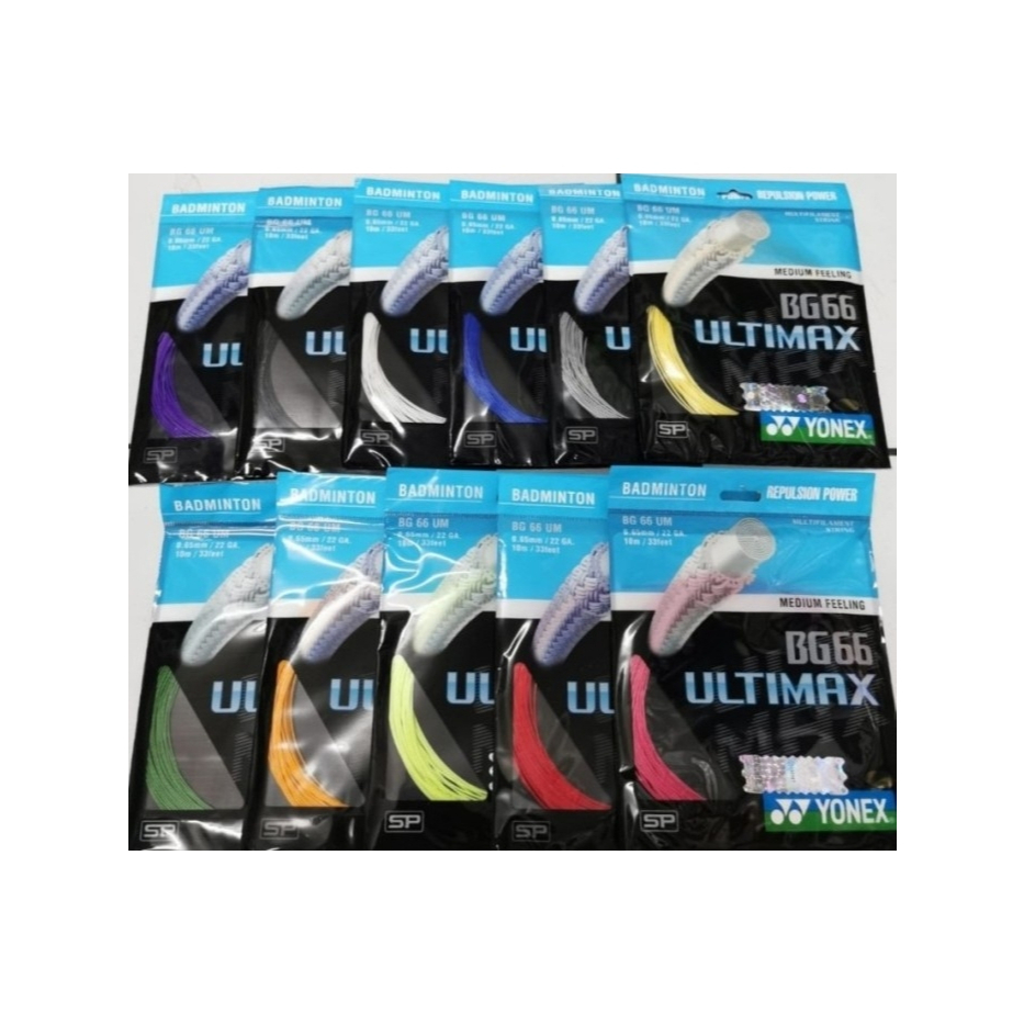 SENAR RAKET YONEX BG 66 ULTIMAX ORIGINAL
